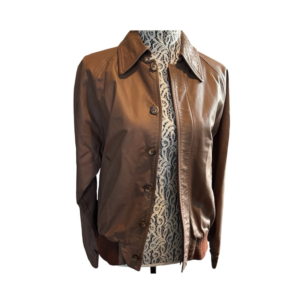 Polo by Ralph Lauren Vintage Leather Aviator Jacket
